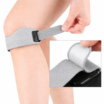 Knee Brace V-Shaped Patellar Support Silicone Non-Slip & Breathable