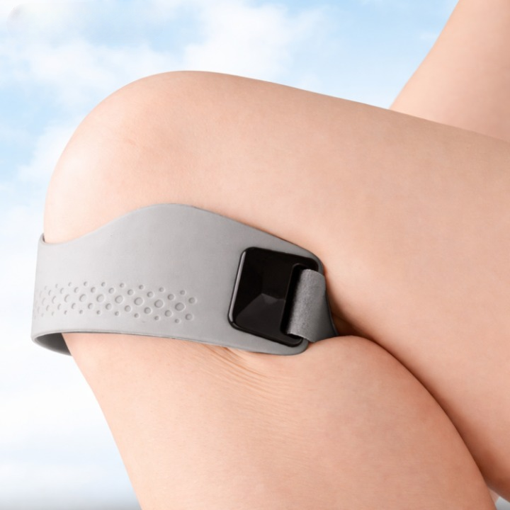 Knee Brace V-Shaped Patellar Support Silicone Non-Slip & Breathable