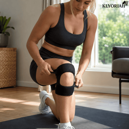 Knee Support Adjustable Compression Breathable Non-Slip Straps