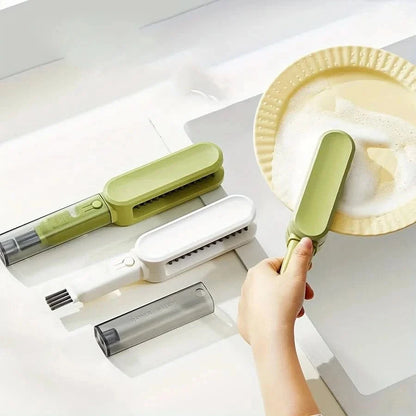Knife Cleaning Brush Double-Sided Magnetic Guide