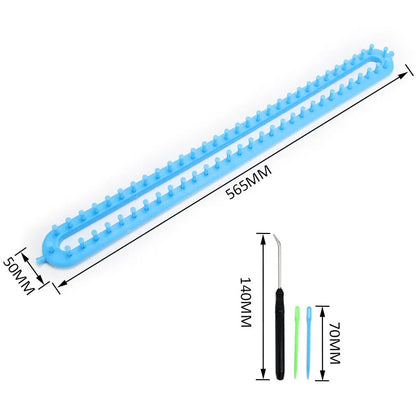 Knitting Frame Needle-Free Metal Pins Portable