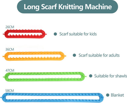 Knitting Frame Needle-Free Metal Pins Portable