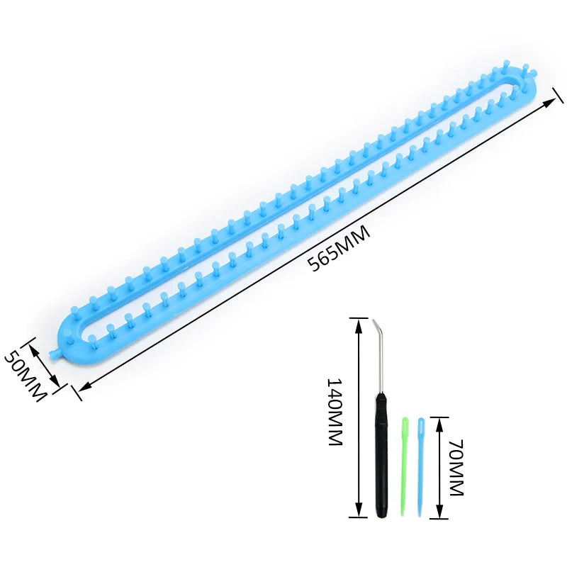 Knitting Frame Needle-Free Pin Loom Portable