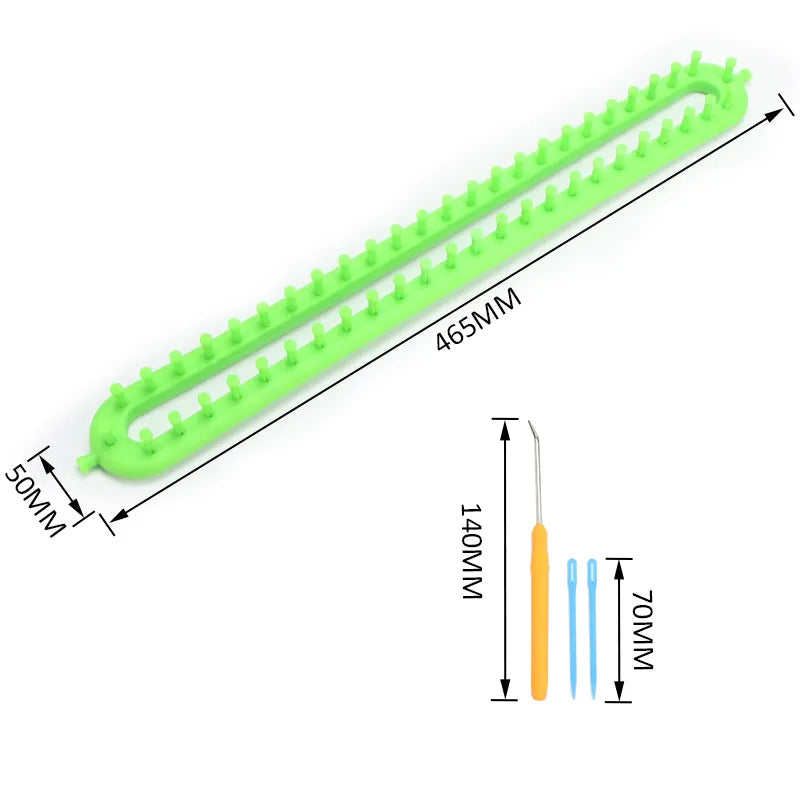 Knitting Frame Needle-Free Pin Loom Portable
