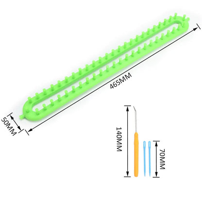 Knitting Frame Needle-Free Pin Loom Portable