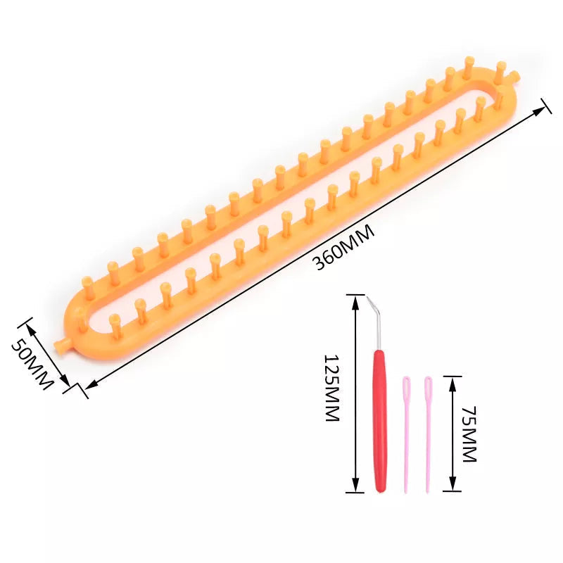 Knitting Frame Needle-Free Pin Loom Portable