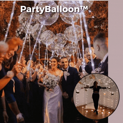 LED Balloon Reusable & Battery-Free