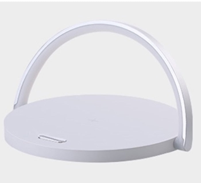 LED Bedside Lamp Qi Wireless Charger Touch Dimmer