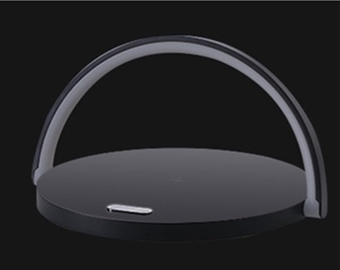 LED Bedside Lamp Qi Wireless Charger Touch Dimmer