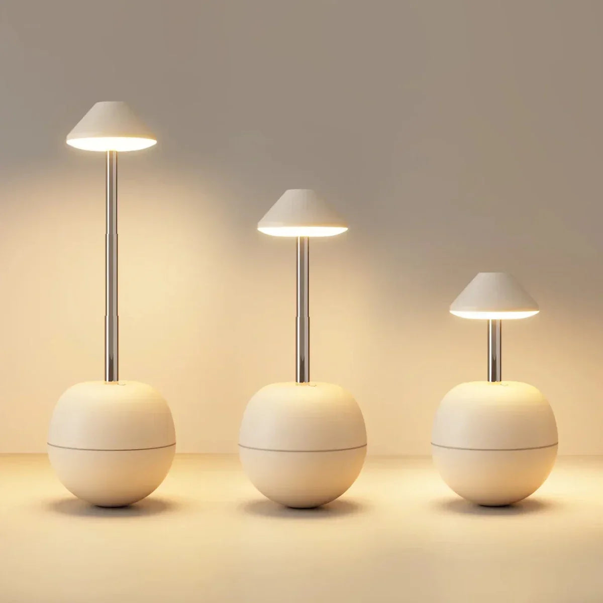 LED Bedside Lamp Remote Control & USB Charging