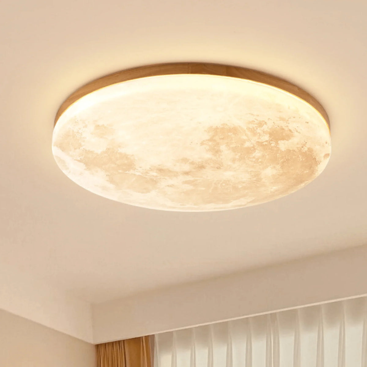 LED Ceiling Light Dimmable Three-Color Moonlight