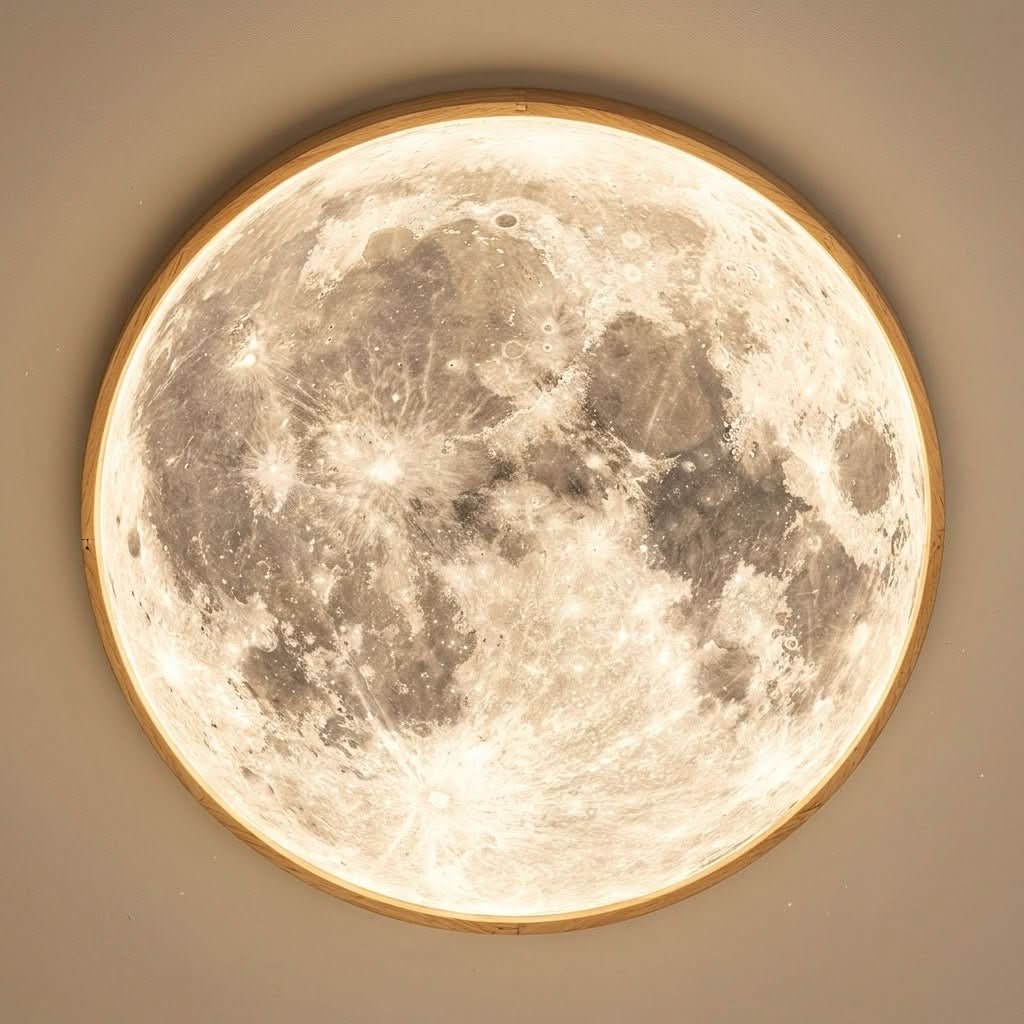 LED Ceiling Light Dimmable Three-Color Moonlight