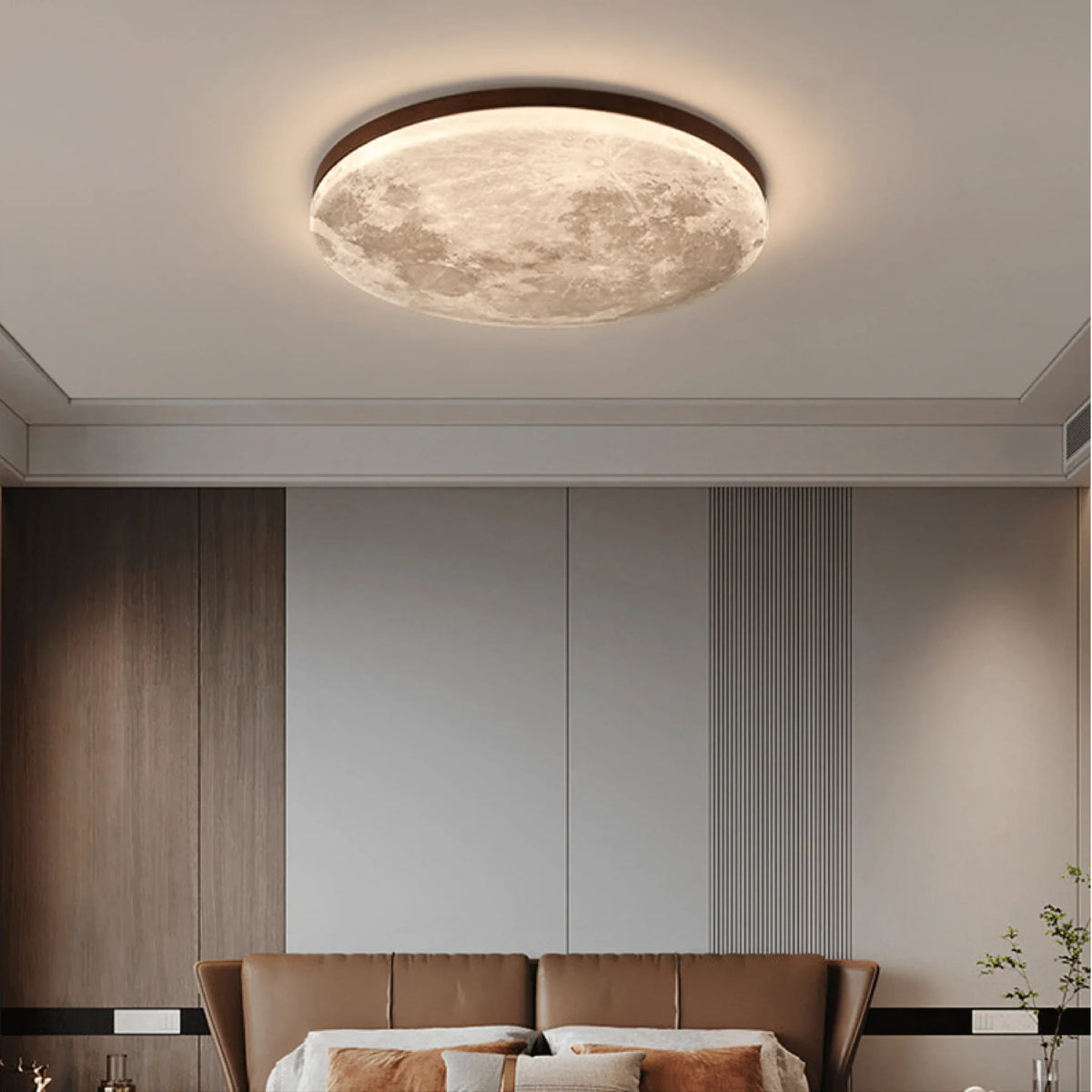 LED Ceiling Light Dimmable Three-Color Moonlight