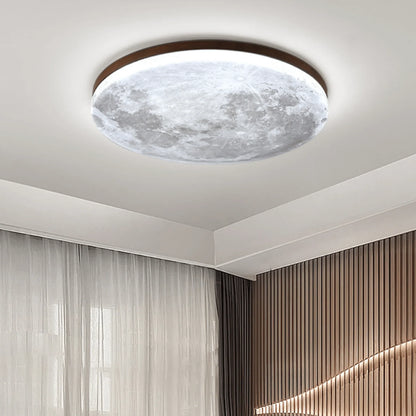 LED Ceiling Light Dimmable Three-Color Moonlight