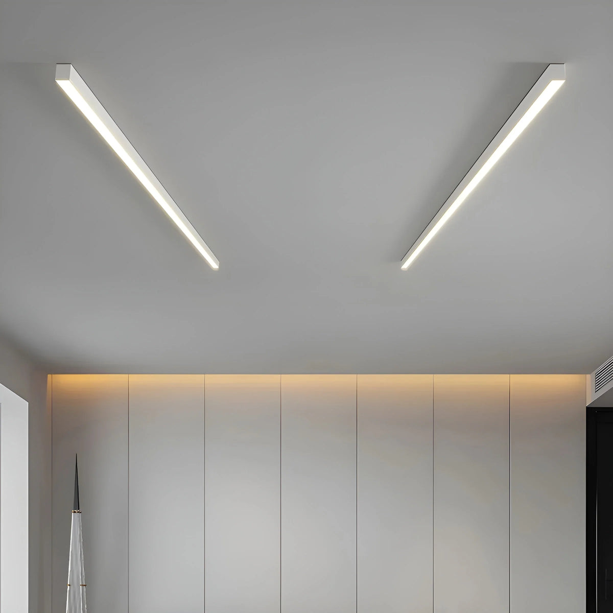 LED Ceiling Light Slim Flush Mount Adjustable Color Temperature