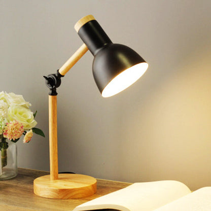 LED Desk Lamp Adjustable Arm Rotating Head Touch Dimmer