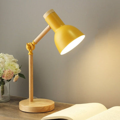LED Desk Lamp Adjustable Arm Rotating Head Touch Dimmer