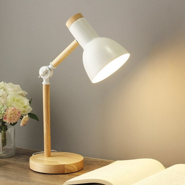 LED Desk Lamp Adjustable Arm Rotating Head Touch Dimmer