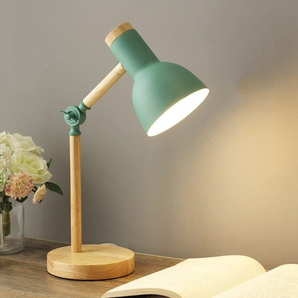 LED Desk Lamp Adjustable Arm Rotating Head Touch Dimmer