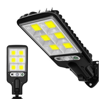 LED Floodlight Solar-Powered Motion-Activated Waterproof