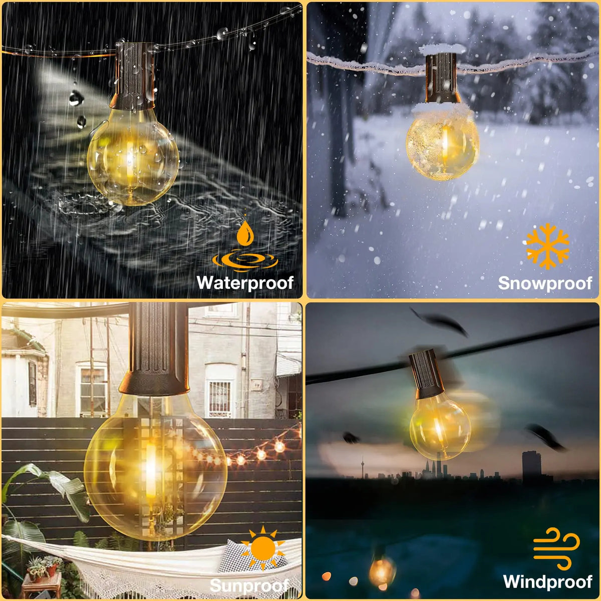 LED Globe Bulb 12V 24V DC Warm White 1W Low Power