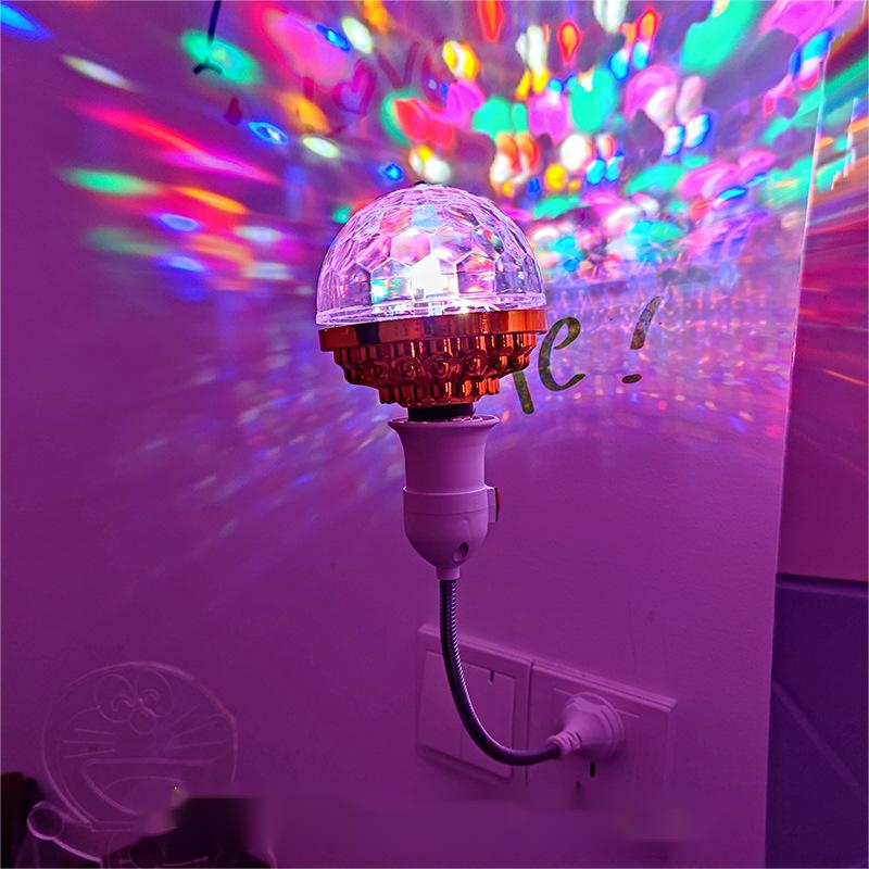 LED Party Light Multicolor Projection & Motion E27 Socket