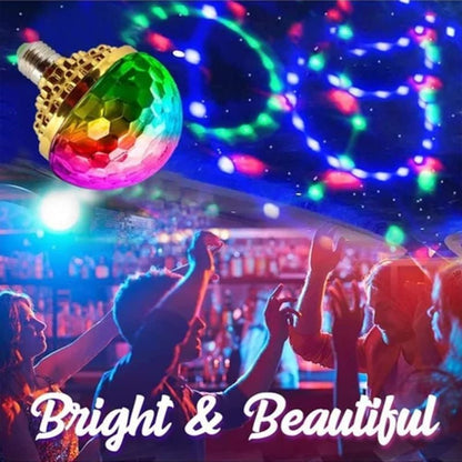 LED Party Light Multicolor Projection & Motion E27 Socket