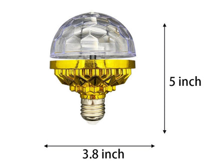 LED Party Light Multicolor Projection & Motion E27 Socket