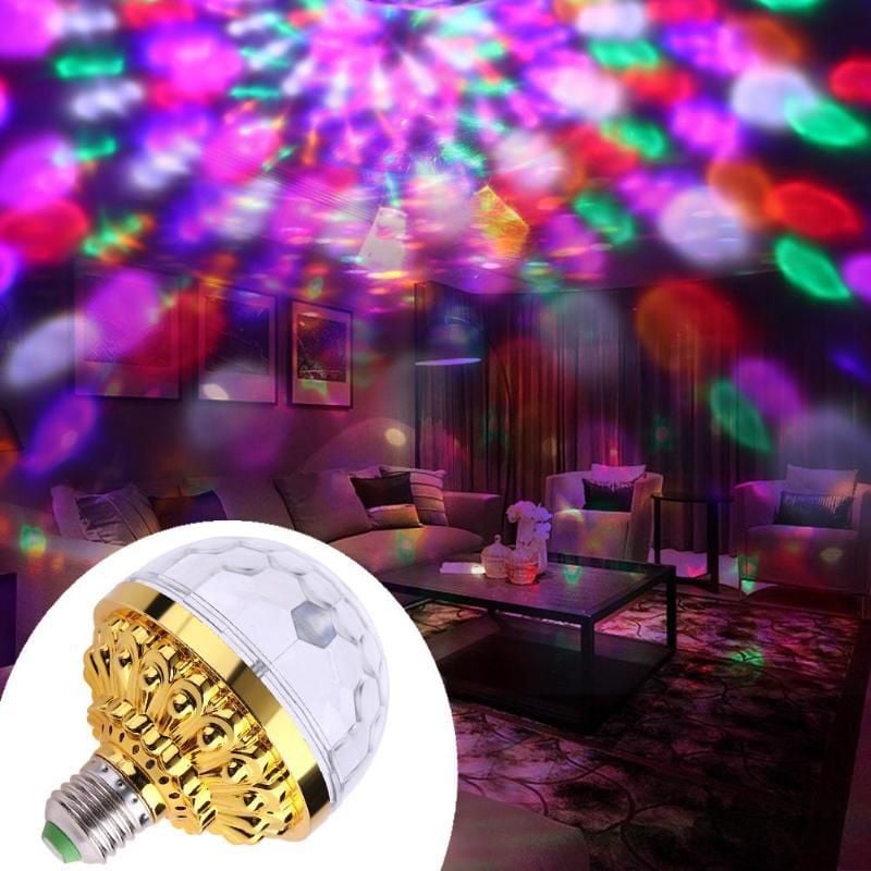 LED Party Light Multicolor Projection & Motion E27 Socket
