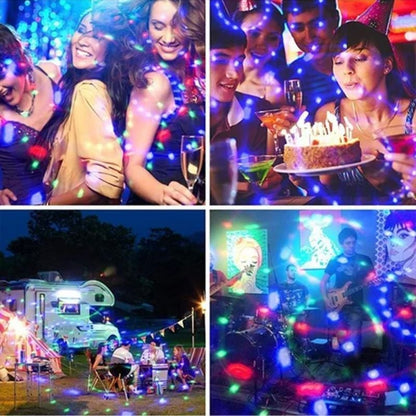 LED Party Light Multicolor Projection & Motion E27 Socket