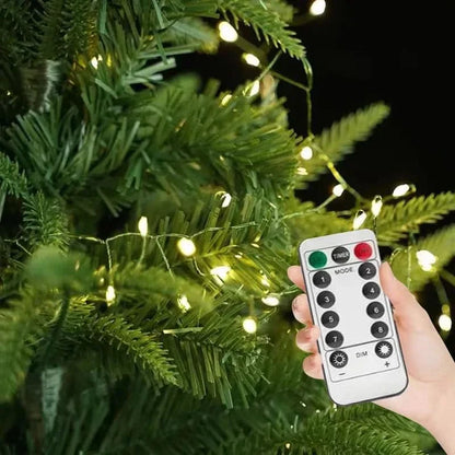 LED String Lights Firework Effect Remote & Timer