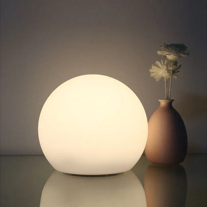 LED Table Lamp 16-Color 10-Hour Battery Remote & USB Rechargeable