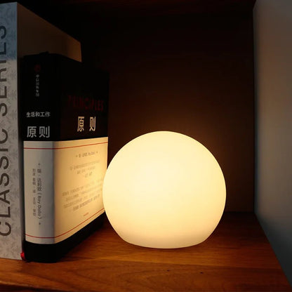 LED Table Lamp 16-Color 10-Hour Battery Remote & USB Rechargeable