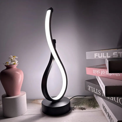 LED Table Lamp Rechargeable Three Color Stepless Dimming