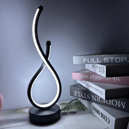 LED Table Lamp Rechargeable Three Color Stepless Dimming
