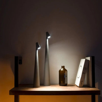 LED Table Lamp Touch-Dimmable Cordless Rechargeable Warm White Light