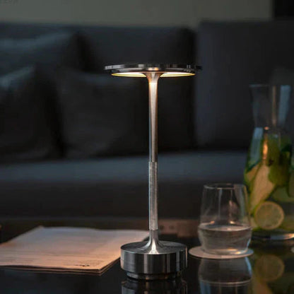 LED Table Lamp Wireless Rechargeable 3-Level Dimmer