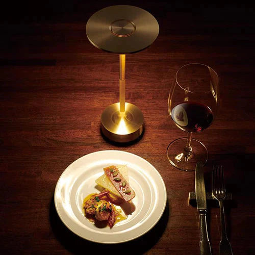 LED Table Lamp Wireless Rechargeable 3-Level Dimmer