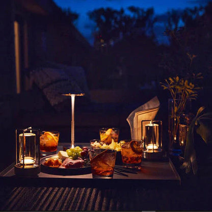 LED Table Lamp Wireless Rechargeable 3-Level Dimmer