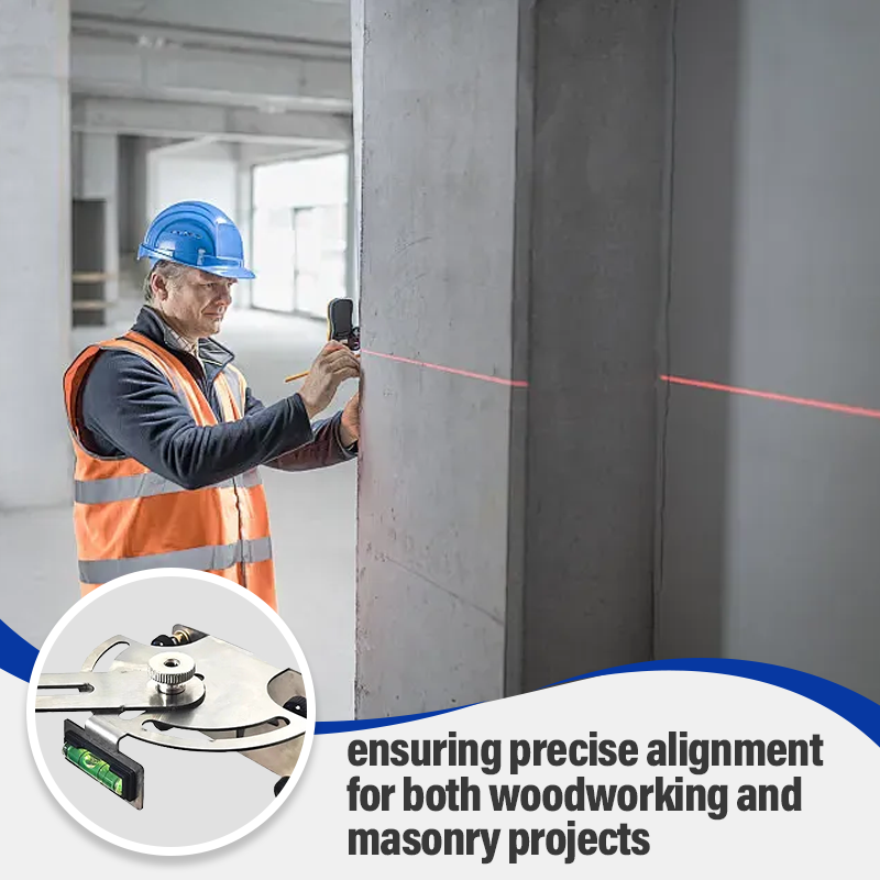 Laser Level Base 180° Swivel With Spirit Level