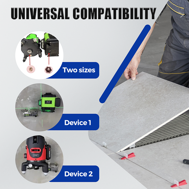 Laser Level Base 180° Swivel With Spirit Level