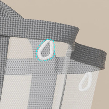 Laundry Basket Foldable Breathable Mesh Large Capacity
