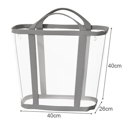 Laundry Basket Foldable Breathable Mesh Large Capacity