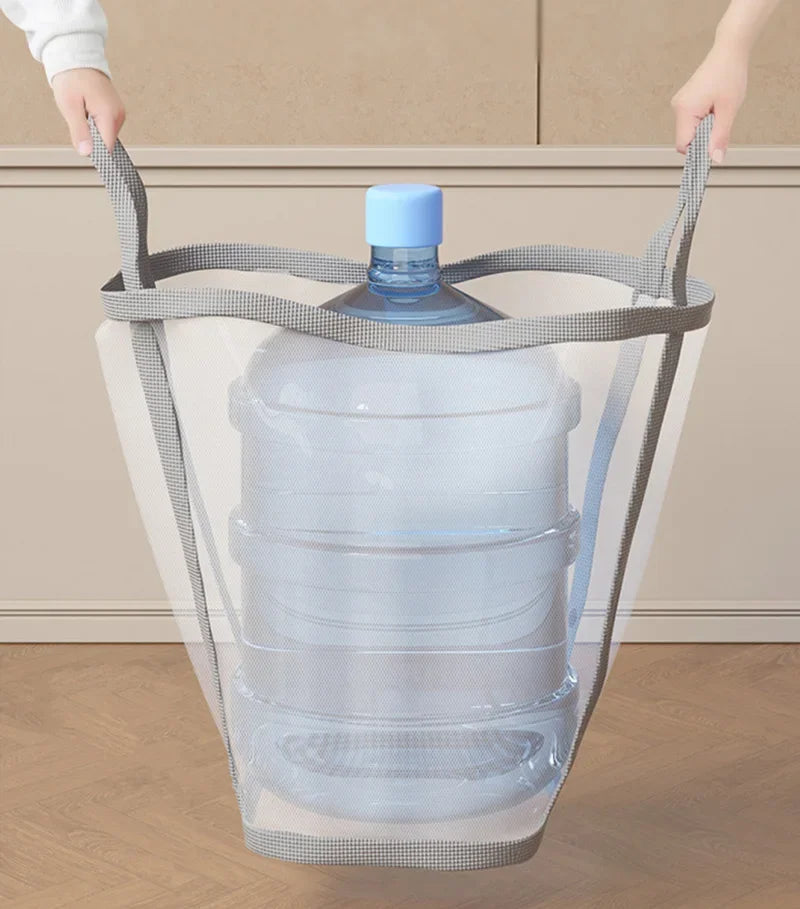 Laundry Basket Foldable Breathable Mesh Large Capacity