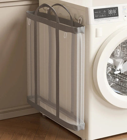 Laundry Basket Foldable Breathable Mesh Large Capacity