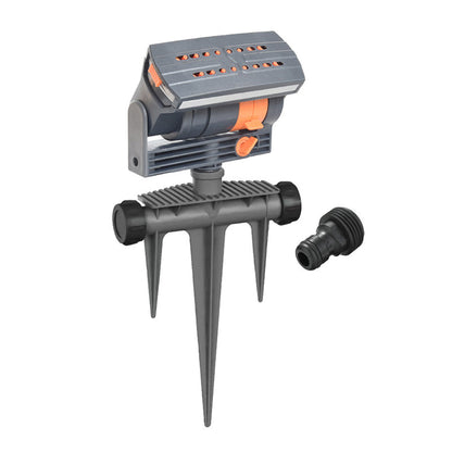 Lawn Sprinkler Oscillating Adjustable Range Weighted Base & Filter