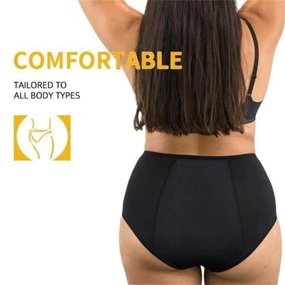 Leak-Proof High-Waisted Panties (Plus Sizes)