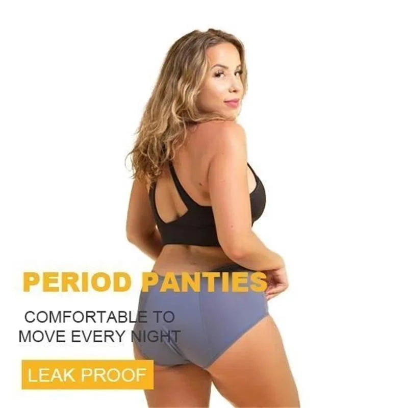Leak-Proof High-Waisted Panties (Plus Sizes)
