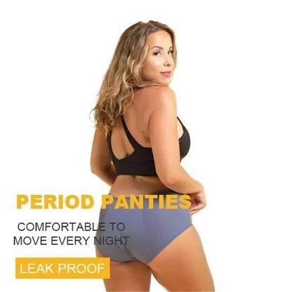 Leak-Proof High-Waisted Panties (Plus Sizes)