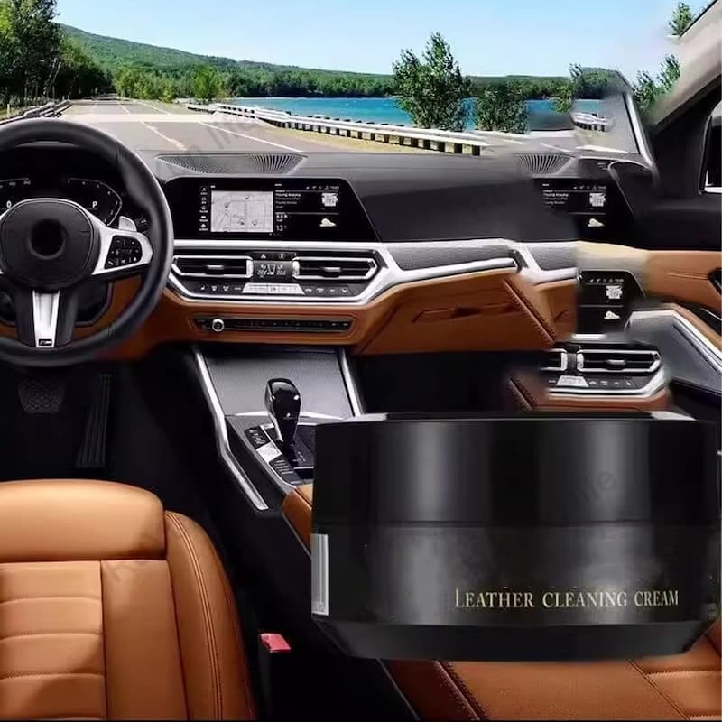 Leather Care Cream Color Revive & Crack Protection Oil-Free